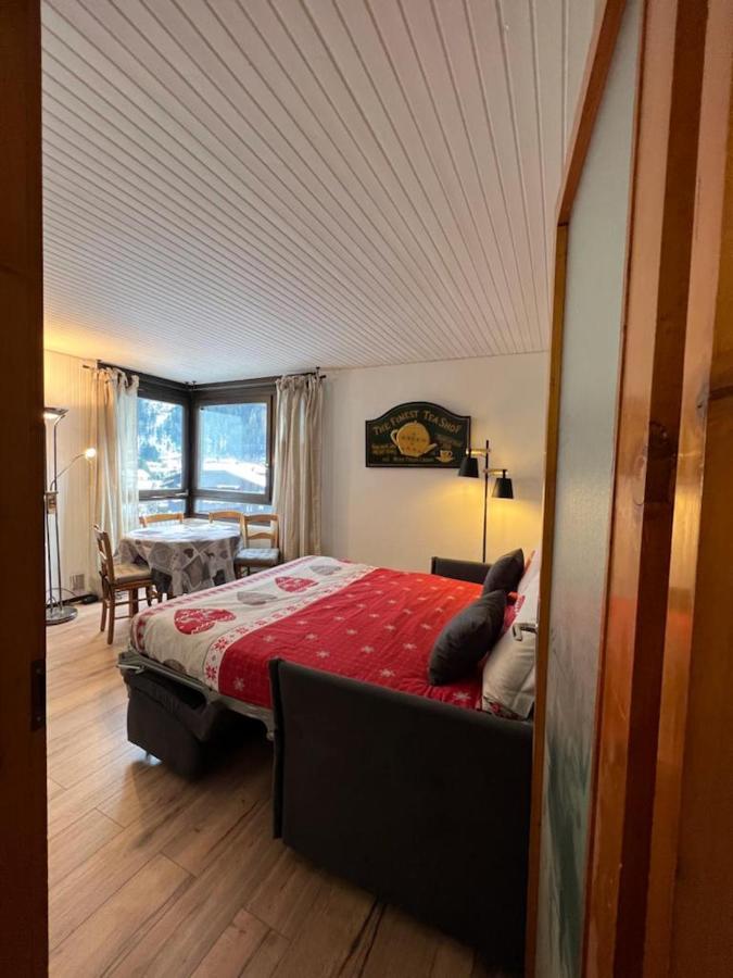Studio Dent Du Caiman, Chamonix Hyper Centre, Parking, Vue Mont Blanc Zewnętrze zdjęcie