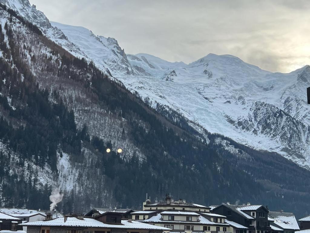 Studio Dent Du Caiman, Chamonix Hyper Centre, Parking, Vue Mont Blanc Zewnętrze zdjęcie